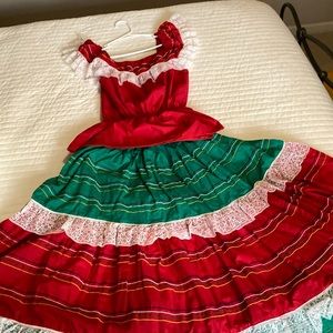 Authentic Mexican-Style shirt and dress.